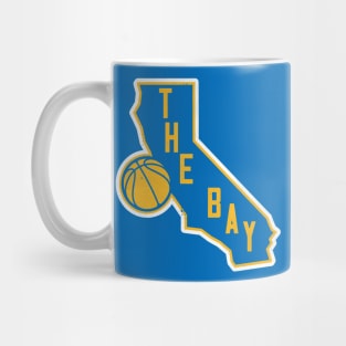 The Bay Basketball State Outline Mug